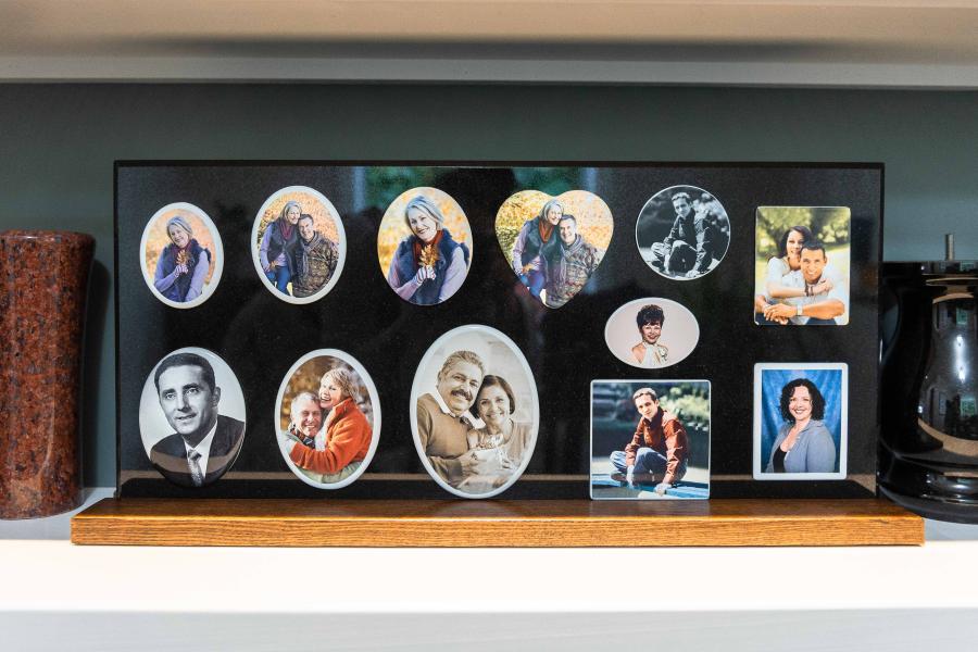 Stainless Steel & Porcelain Picture Options 