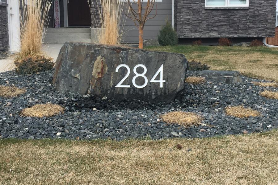 Home Address added to Landscaping Rock Winnipeg Manitoba 