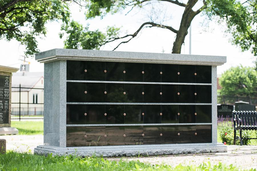 48 Niche Columbaria installed in the Historic Elmwood cemetery