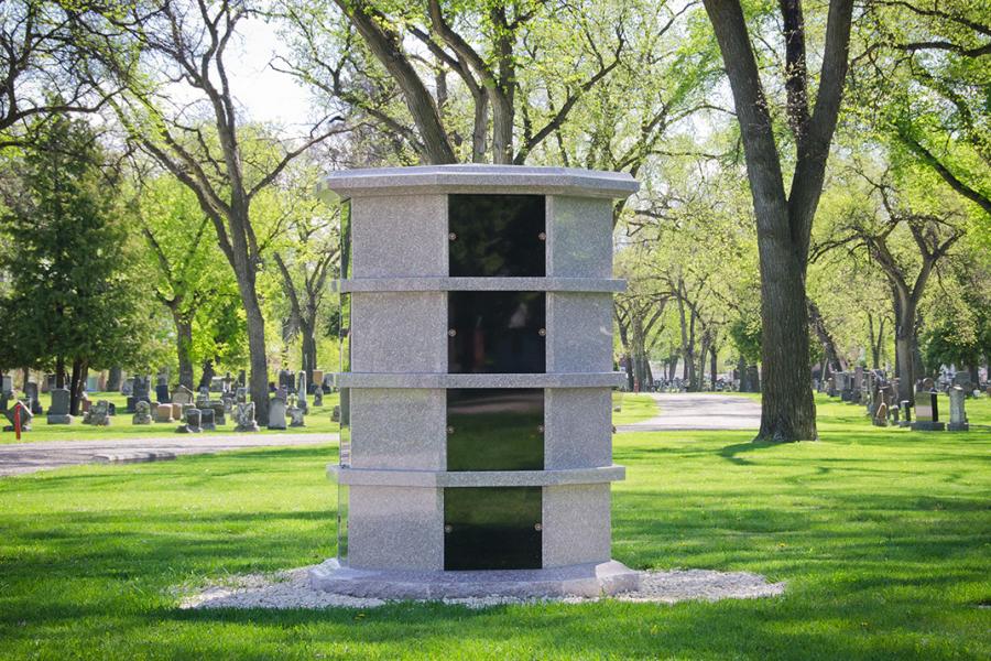 20 Niche Columbaria installed in the Historic Elmwood cemetery