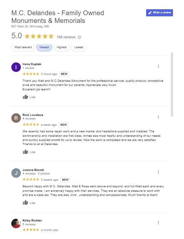 What our customers have had to say